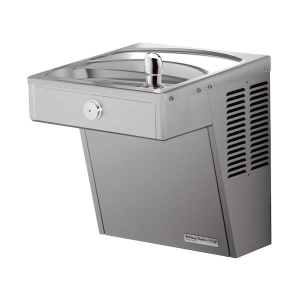 Elkay Halsey Taylor Cooler Wall Mount Ada Vandal-Resistant Frost Resistant Non-Filtered 8 Gph Stainless 825008FS83 - main